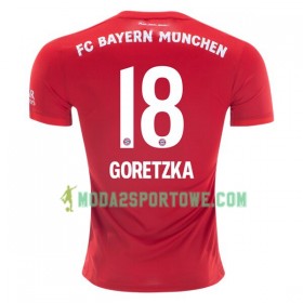Koszulka Bayern Monachium Leon Goretzka 18 Domowe Stroje Piłkarskie 2019/20 Krótki Rękaw